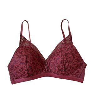Knix Lace Deep-V Bralette Size Medium